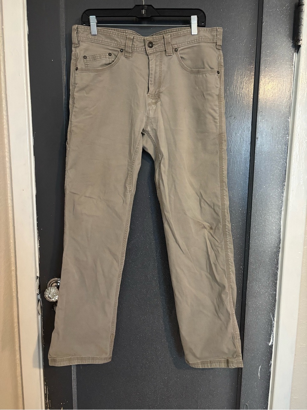 Prana Men's Straight Jeans in Tan